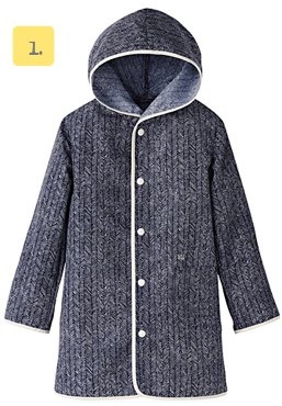 KIDS Uniqlo Undercover Rain Coat grey
